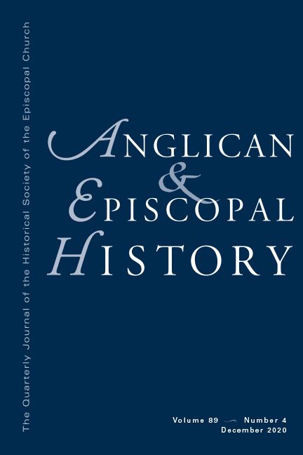 Anglican and Episcopal History 2020