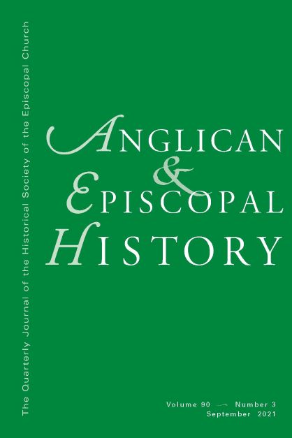 Anglican and Episcopal History Cover
