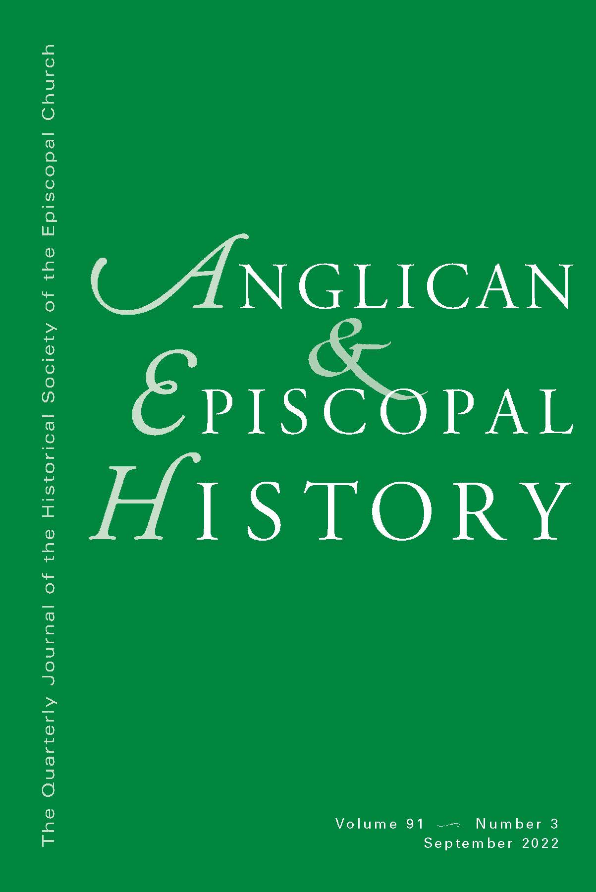 Anglican and Episcopal History